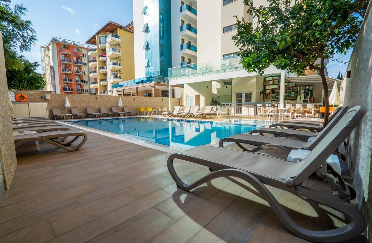 Kleopatra Celine Hotel Alanya Exterior photo