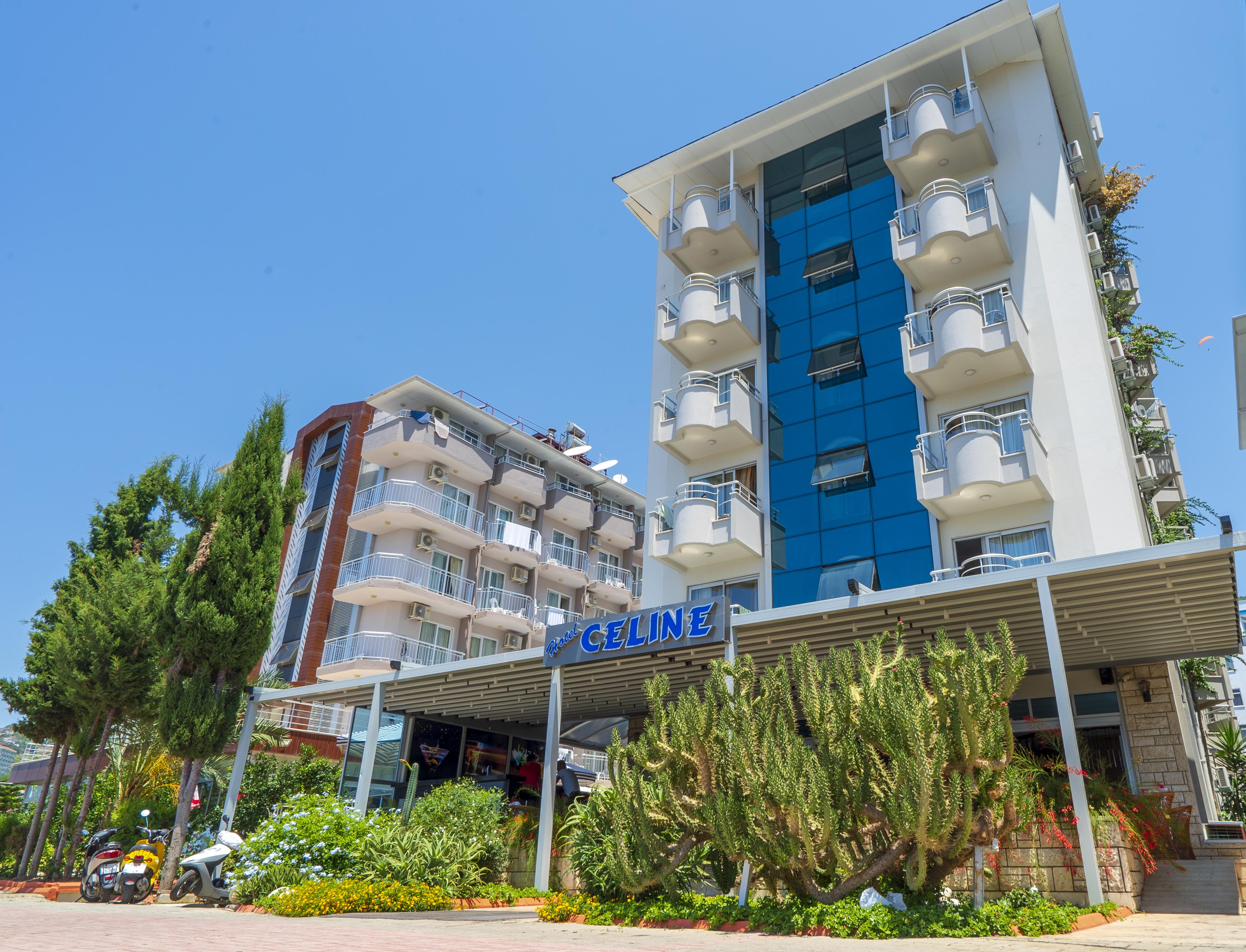 Kleopatra Celine Hotel Alanya Exterior photo